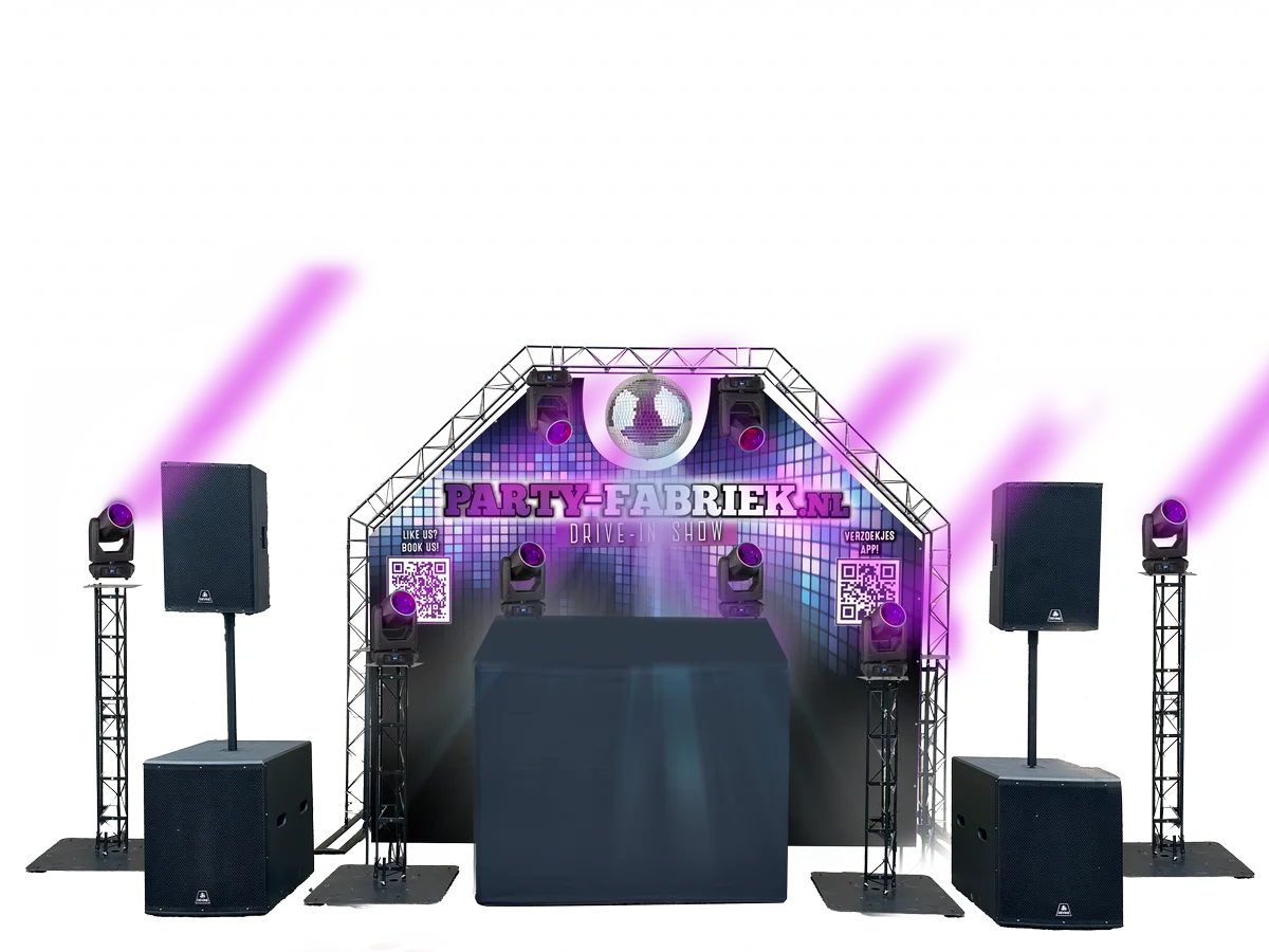 Pakket E - drive-in show huren