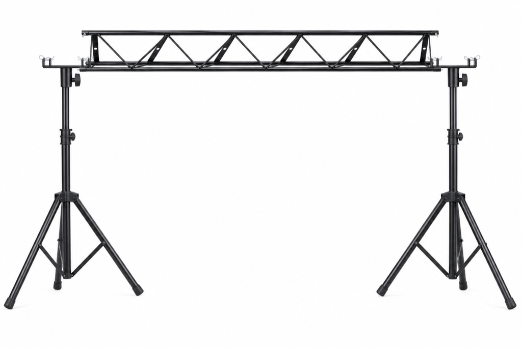 Productillustratie: Innox DJ-TRUSS brug op statieven met adapters