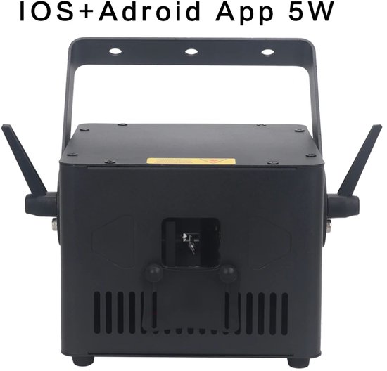5W Laser Disco Lights DMX 3D-projector met iOS