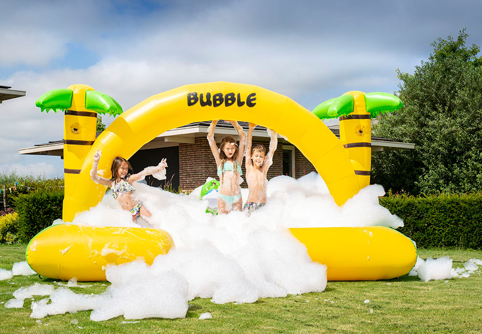 Schuimparty Pakket B met bubble-schuimbad